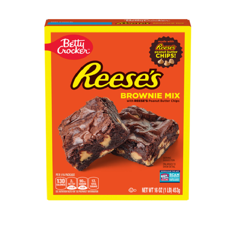 REESE&#39;S Brownie Mix With REESE&#39;S Peanut Butter Chips