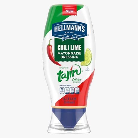 Hellman&#39;s Chili Lime Mayonnaise Dressing Sauce - 340ml