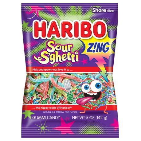 HARIBO S&#39;ghetti Sweet and Sour Sweet