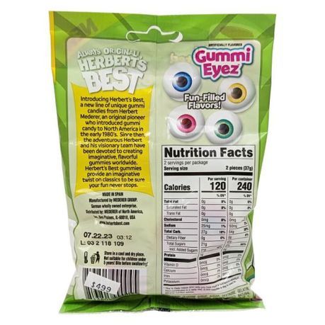 Herbert's Best Gummi Eyez Sweet Snack (75g)