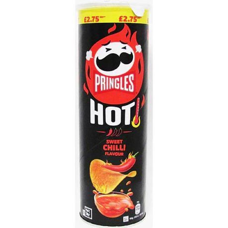 Pringles Hot Kickin Sweet Chilli Chips Snack - 160g