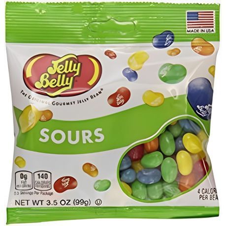 Jelly Belly - Sours Mix Flavored Jelly Beans Sweet Snack 70g Bag
