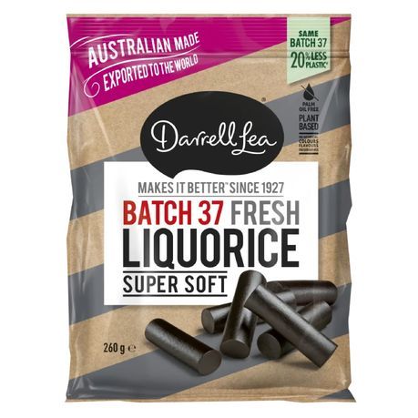 Darrel Lea Batch 37 Soft Licorice