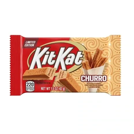 KIT KAT Churro Flavored Milk Chocolate Candy Bar Snack