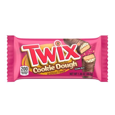 TWIX Cookie Dough Full Size Candy Bar - 38.6g
