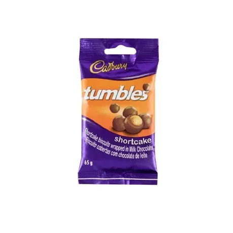 Cadbury Tumbles Shortcake Milk Chocolate Balls 65g