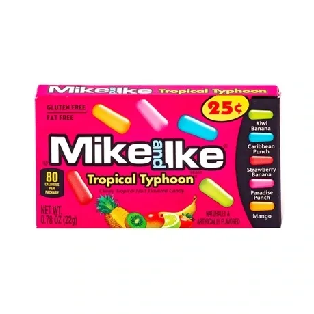 Mike And Ike Tropical Typhoon (22g) Sweets