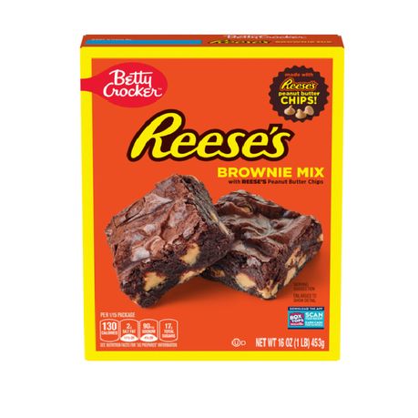 REESE'S Brownie Mix With REESE'S Peanut Butter Chips