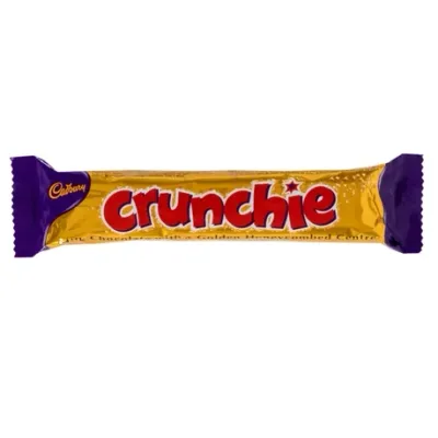 Cadbury Crunchie Milk Chocolate Bar (40g)