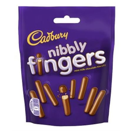 Cadbury Nibbly Fingers Pouch - 125g