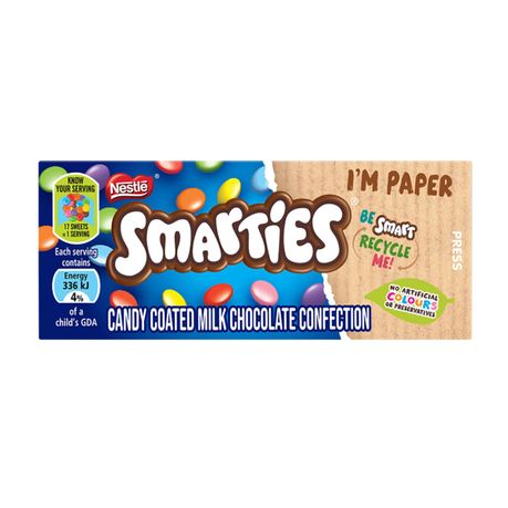 Nestle Smarties Milk Chocolate Box 40g Snack