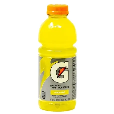 Gatorade Lemon Lime Thirst Quencher Energy Sports Drink Bottle