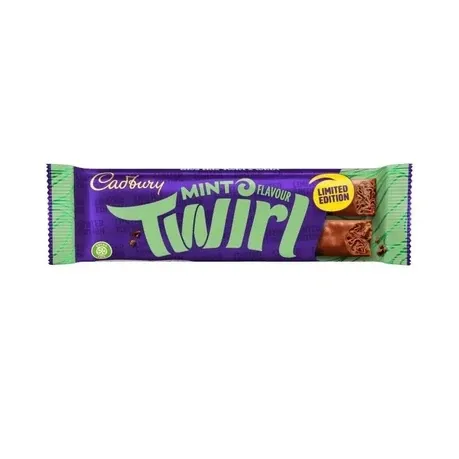 Cadbury Twirl Mint Chocolate Bar (43g)