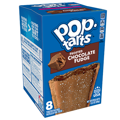 Kellogg's Frosted Chocolate Fudge Pop-Tarts Kellogg's Frosted Chocolate Fudge Pop-Tarts