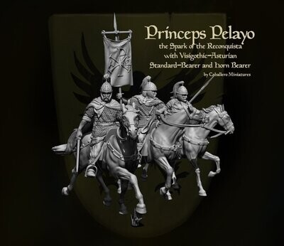 King Pelayo and Visigothic knights