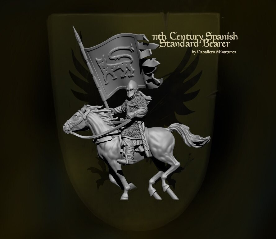 Aragonese Leopard Standard Bearer
