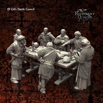 El Cid´s Battle Council - Scene