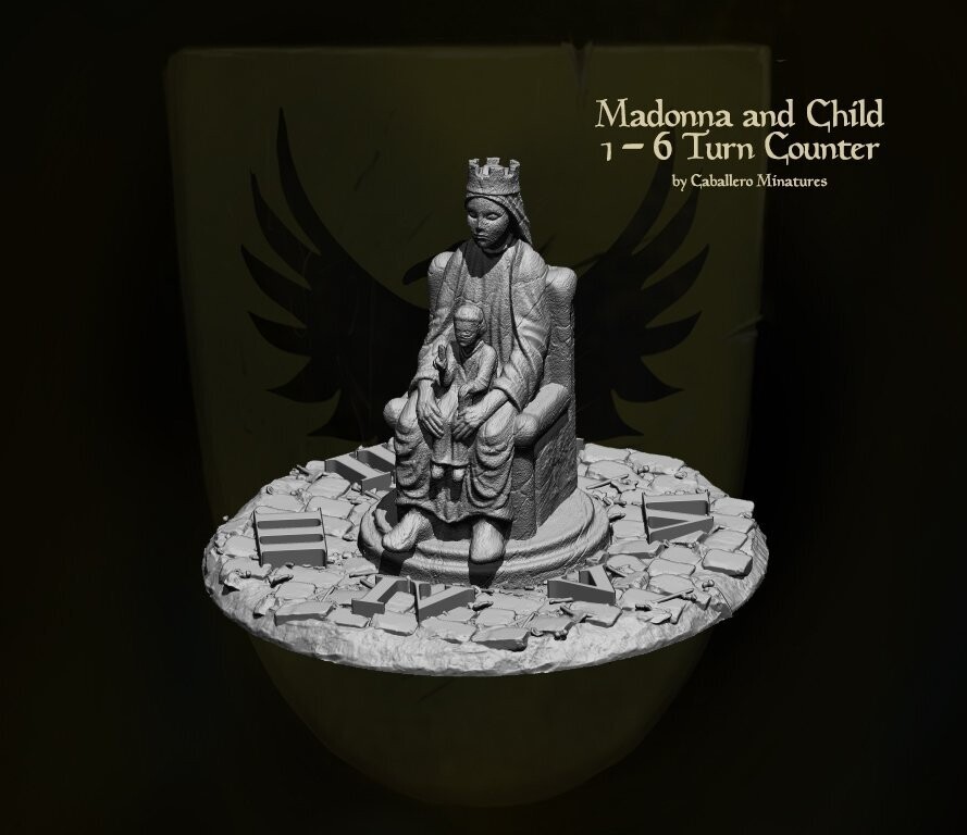 Turn Counter Madonna and Child