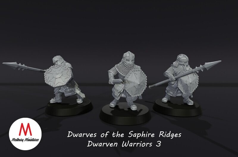 Dwarf Warriors II- Dwarves of the Saphire Ridges