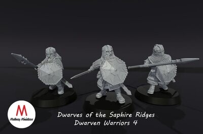 Dwarf Warriors III- Dwarves of the Saphire Ridges
