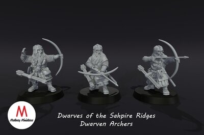 Dwarven Archers - Dwarves of the Saphire Ridges