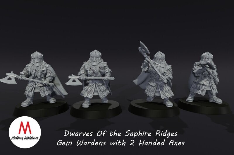 Gemwardens - Dwarves of the Saphire Ridges