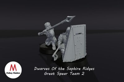 Great Shield Team 2 - Dwarves of the Saphire Ridges