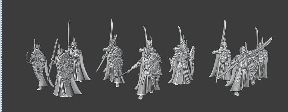 High Elves Warriors (Spear, Sword)