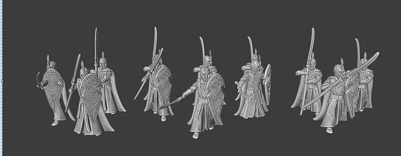 High Elves Warriors (Spear, Sword)