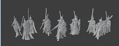 High Elves Warriors (Spear, Sword)