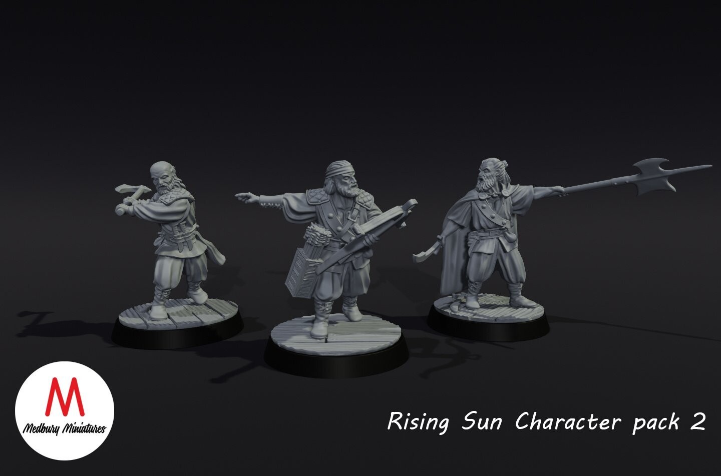Rising sun - Characters