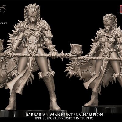 Barbarian Manhunter Champion