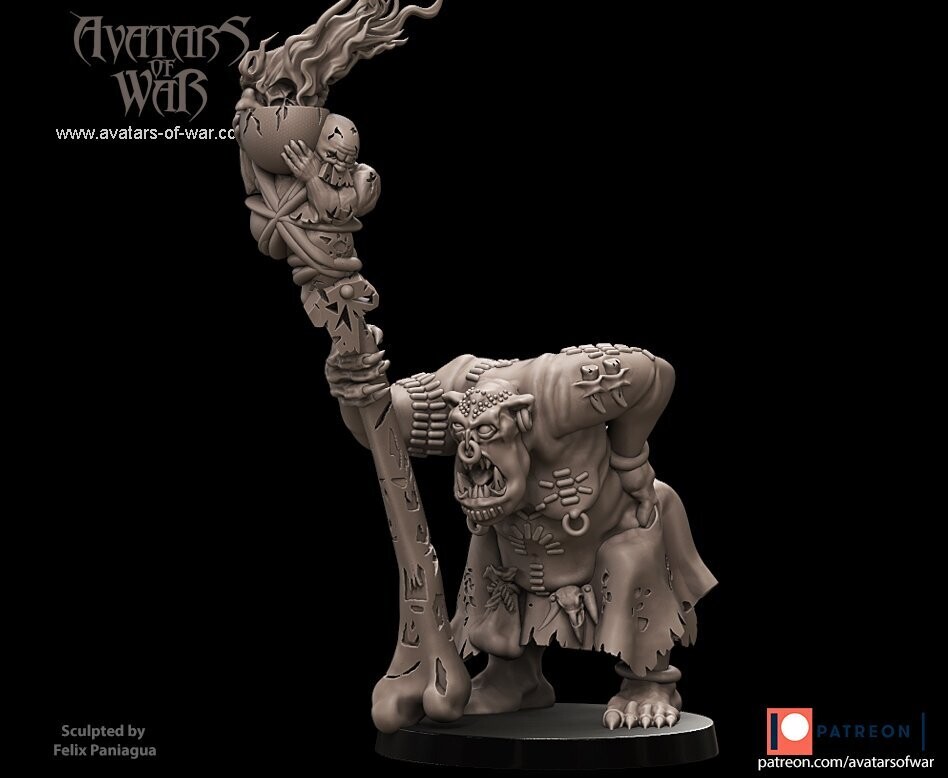 Savage Orc - Female Shaman