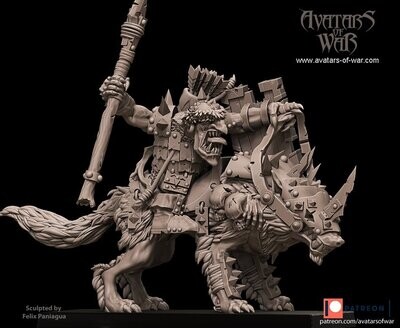 Goblin Boss Wolfrider 3