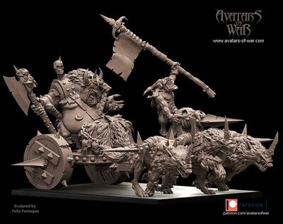 Goblin Chariot with King