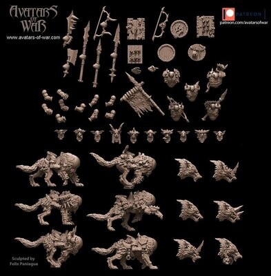 Goblins Wolfriders - Modular