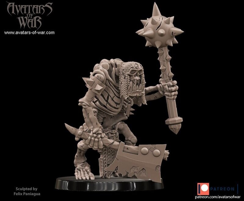 Orc Skeleton 3