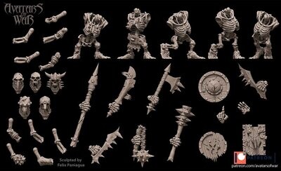Skeleton Goblins - Modular