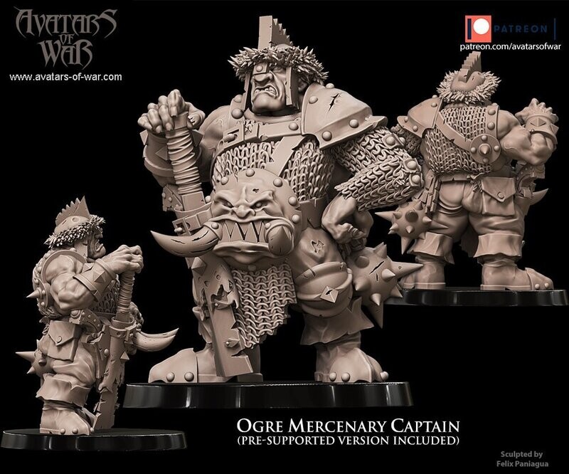 Ogre Mercenary Captain