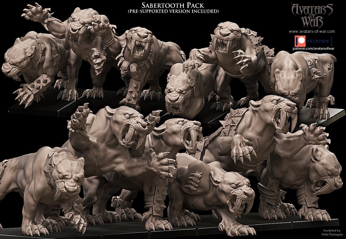 Sabertooth pack