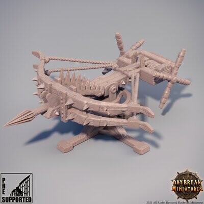 Skullpiercer – mounted crossbow of the Stoneborn