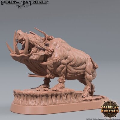 Goblin Boar - Nickis - the beastly boar of the da Tredzles