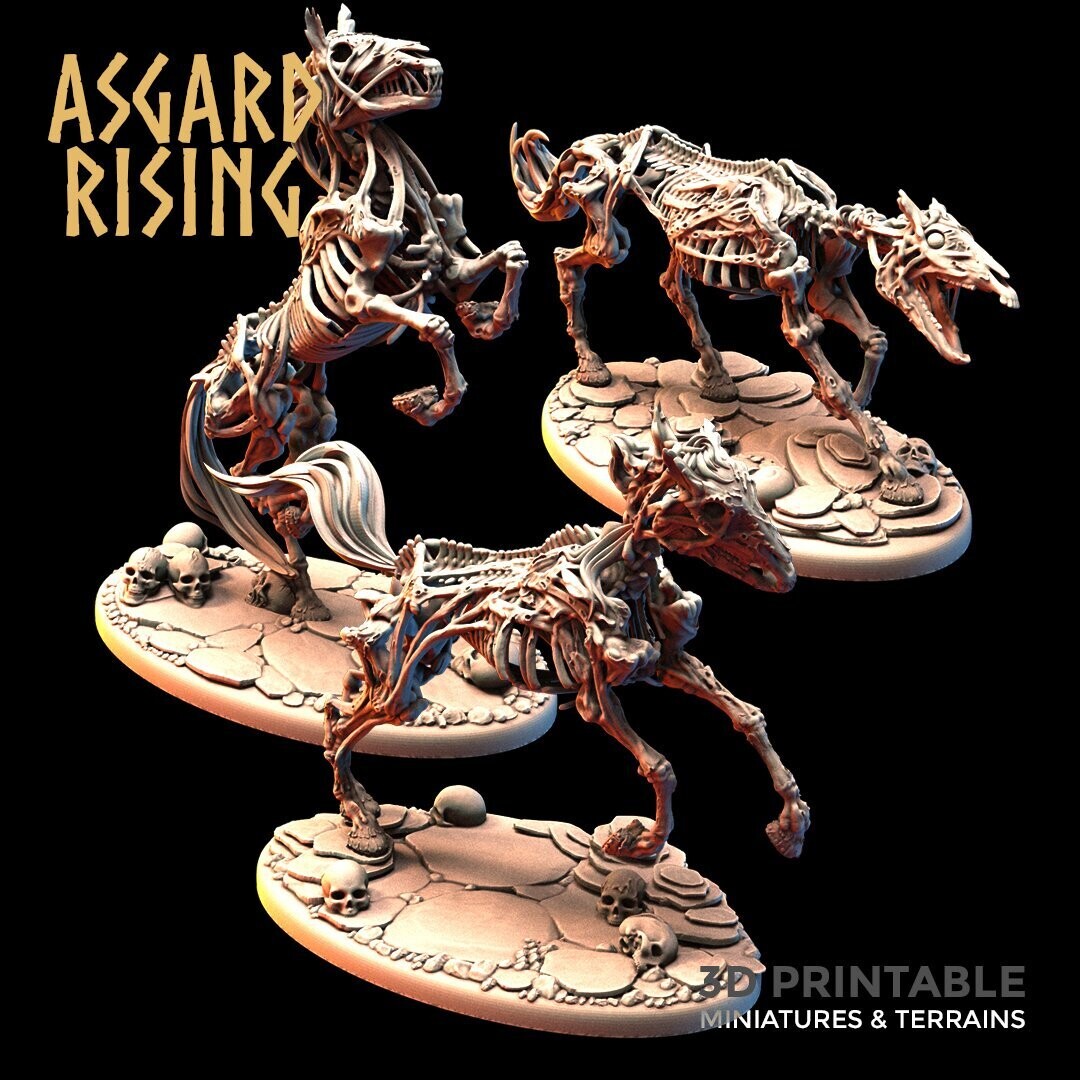 Undead Skeleton Horses