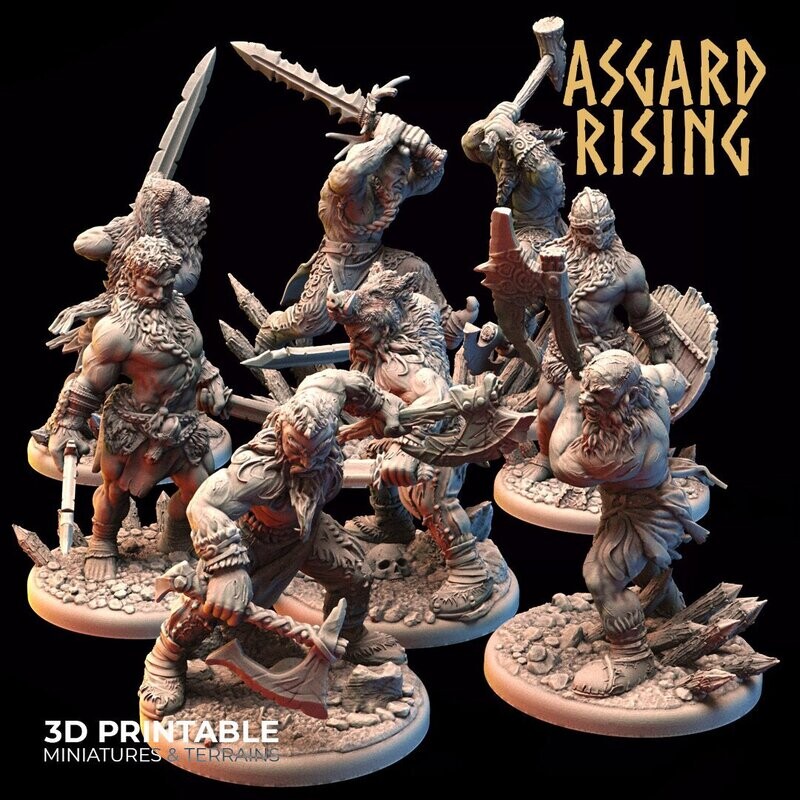 Berserkers Modular Warband