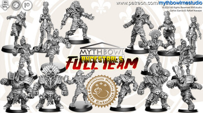 Fantasy Football Ancestral Team
( 16 Miniatures )