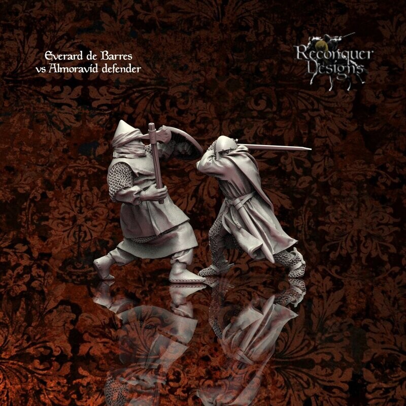 Everard de Barres vs Almoravid Defender