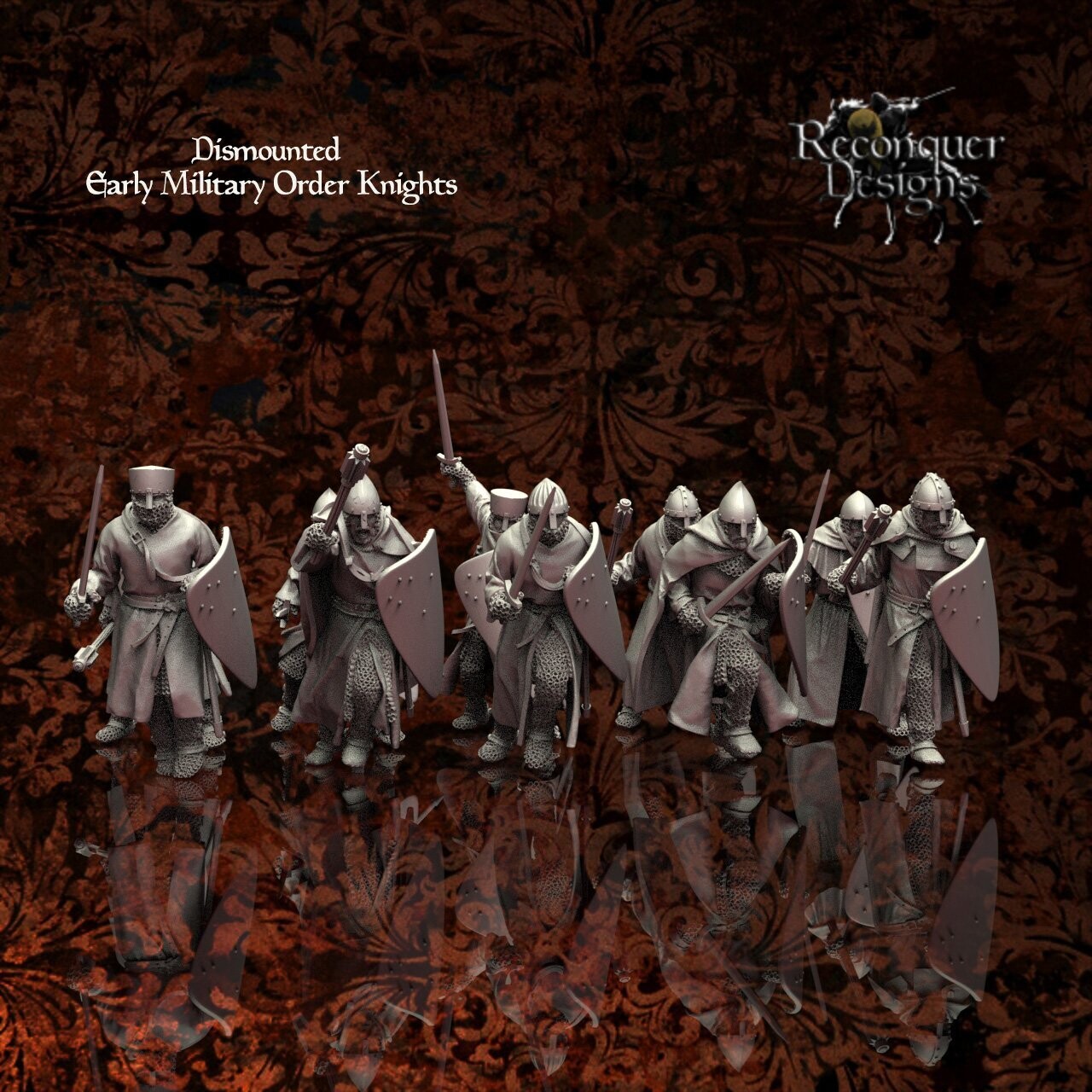 Templars Dismounted