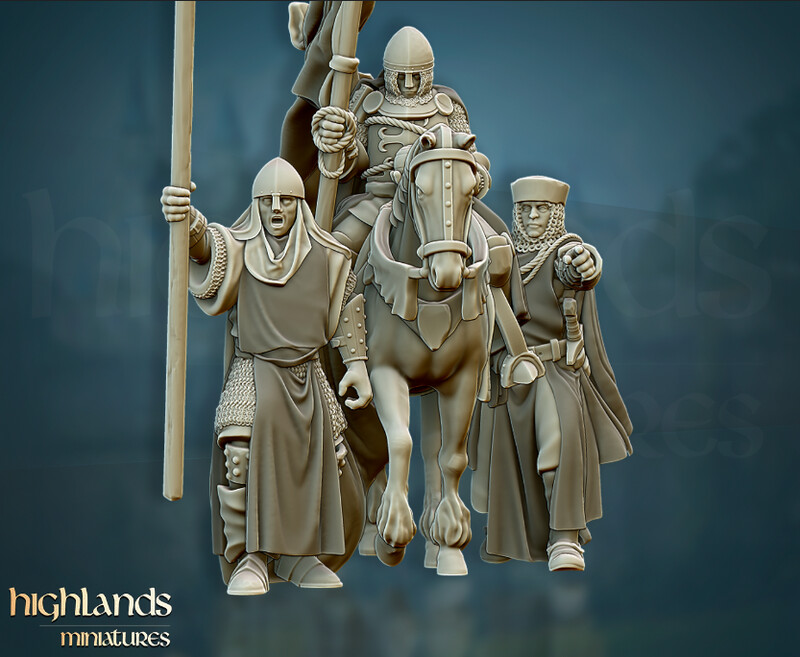 Crusader Reliquary - Highlands Miniatures