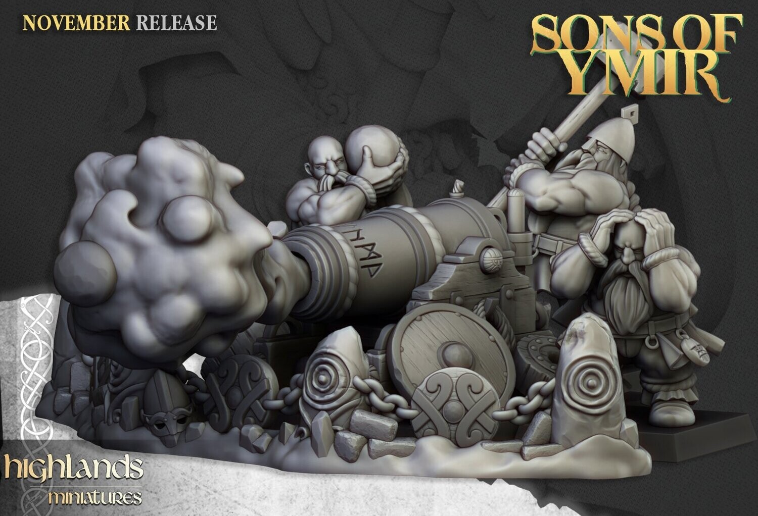 Dwarf Artillery Set