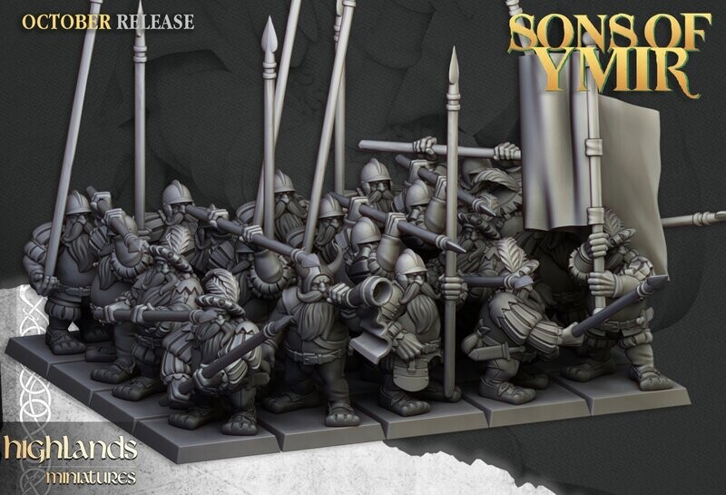 Dwarf Pikemen Unit